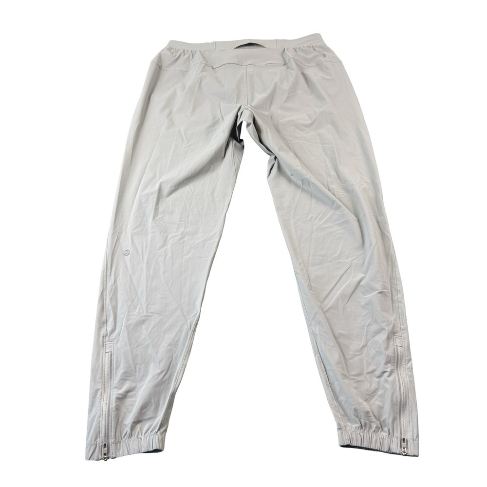 Lululemon Gray Surge Zipper Ankle Mens Jogger Pant Size Large LM5956S